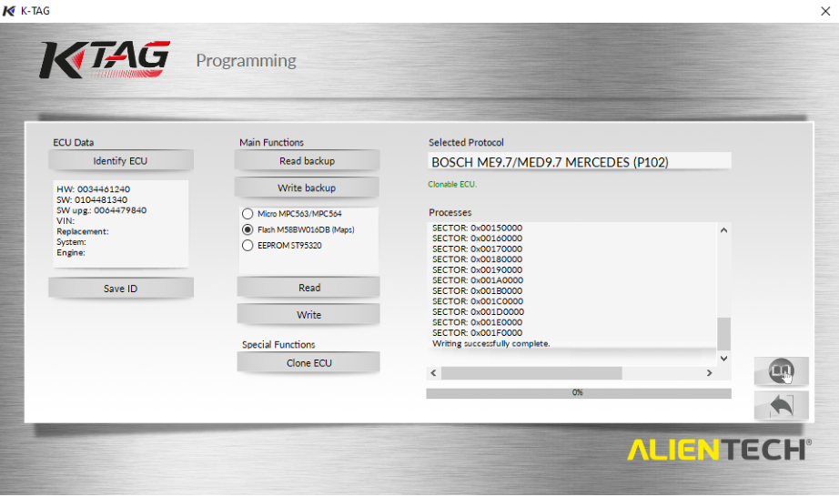 Mercedes C63 ECU calibration