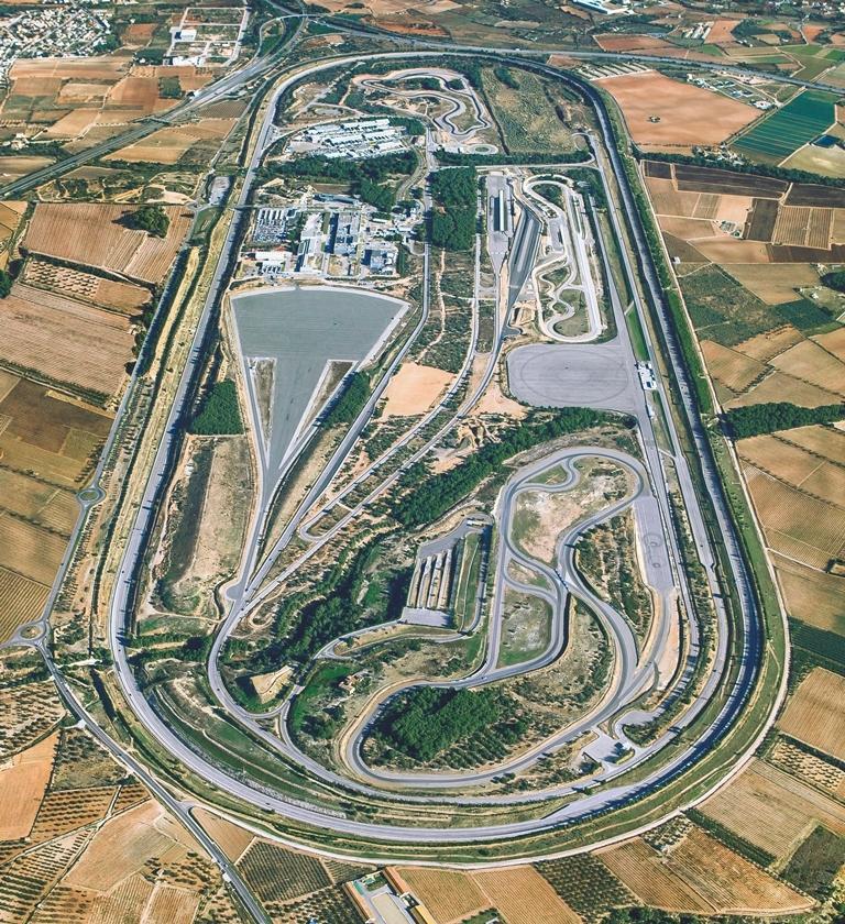 IDIADA Proving Ground Spain high speed banked track OEM stability and ESP calibration